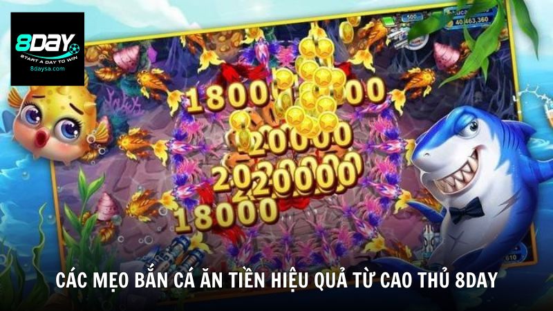 Bí quyết nâng cao kỹ năng bắn cá từ 8DAY