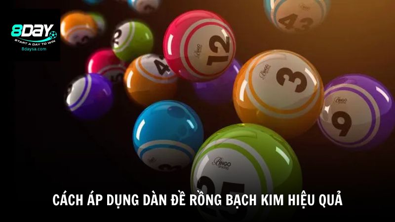 Cách áp dụng dàn đề Rồng Bạch Kim hiệu quả từ 8DAY